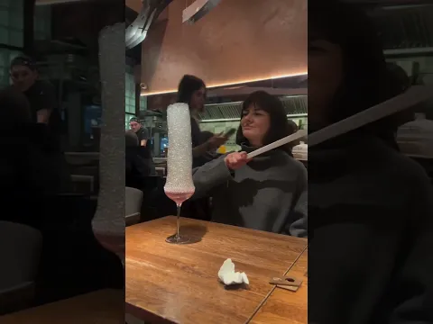 The Most Expensive Cocktail Disaster! 🥂😱 #shorts  #finedining