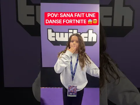 POV : SANA FAIT UNE DANSE FORTNITE 😱🤯 #humour #sœur #drôle #sketch #frère