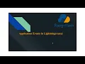 Application Event in Lightning Aura