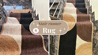 Jute Runner Rugs Stair Runner Rugs Stair Decor Rugs Indoor Runner Rugs Custom Runner Rugs