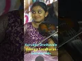 Lagu Kurukku Siruthavale | Chalo Chalo Mitwa on Violin by Ganga Sasidharan #violin