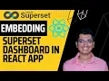 6 3 3 Embedding Superset Dashboard in React Superset Embedding Config is 6 2