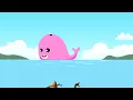 A BALEIA É AMIGA DA SEREIA | Cante junto ! Música infantil com animais | MARCELO SERRALVA