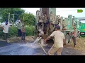 borewell | 70 फीट पे पानी आया | from borewell | coconut water chekig | Radhika drilling