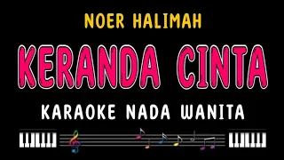 keranda cinta karaoke nada wanita noer halimah 