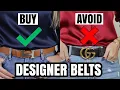 Best Designer Belts - BUY these AVOID these super helpful ft Gucci Hermes LV Lilysilk