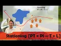 PT PI - L T Equation for Horizontal Alignment Stations for Highway Curve PT PI T