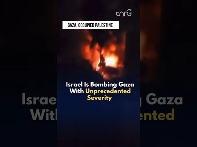 ⁣In the deadliest night since October 7, Israel has been bombing Gaza with unprecedented severity.