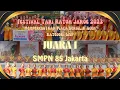 Download Lagu JUARA 1 - SMPN 85 Jakarta || Festival Tari Ratoh Jaroe \