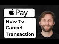 How to Cancel Apple Pay Transaction 2026 Guide