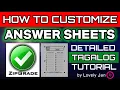 How To Customize Answer Sheets in ZipGrade DETAILED TAGALOG TUTORIAL
