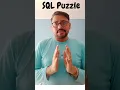 SQL Puzzle - 1