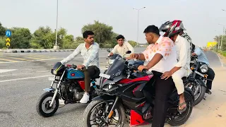 Today my bike shop open.and my mini splendor bike full wishing or petrol tanki full petrol pump