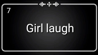 Girl Laugh Sound Effect 