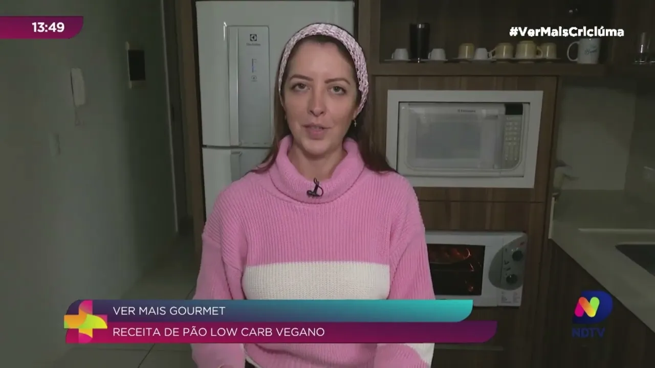 Receita Ver Mais: Pão Low Carb com a nutricionista Mariana Vieira