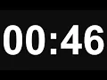 46 Second Timer - No Alarm