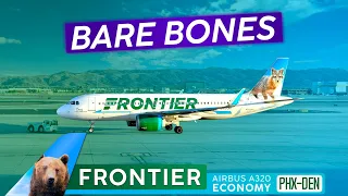 America s WORST Airline FRONTIER AIRLINES A320 Economy Phoenix to Denver The US Series