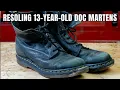 Resoling 13-Year-Old Doc Martens Doc Martens Boot Repair