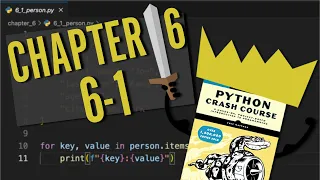 Python Crash Course Chapter 6 Try It Yourself 6-1 Beginner Python Problem Walkthrough
