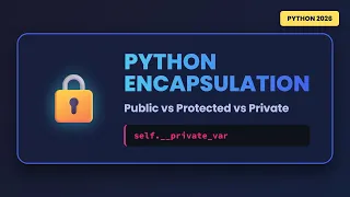 Encapsulation in Python Explained Public Protected Private Members