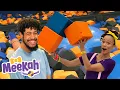 NEW Meekah Sky Zone - Flips Educational s for Kids Blippi and Meekah Kids TV