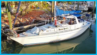 This AFFORDABLE 42′ Project Yacht Has Surprising VALUE [Full Tour] Learning the Lines