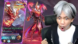 Download REVIEW SKIN ALL STAR MOSKOV INFERNAL WYRMLORD - Mobile legends MP3