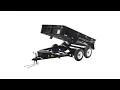 Carry-On Hydraulic Dump Trailer 6-ft x 10-ft