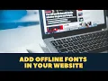 How to Add Google Font to HTML Website Fonts in CSS