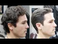 Download Lagu Simple Step by Step - How To Make Men's Haircut With Scissors | by Farley Santiago