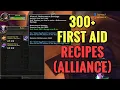 Netherweave Bandage Recipe 300 First Aid Trainer ALLIANCE WoW TBC