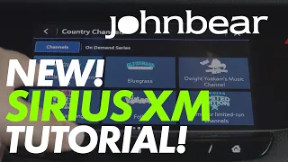 new sirius xm walkthrough tutorial for new owners john bear auto group