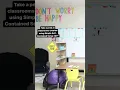 I teach special education teachers how to setup their classrooms