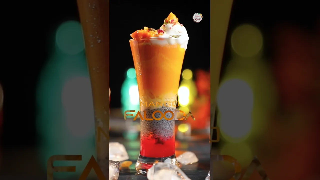 Creamy Mango Falooda Recipe     #shorts #baharlahamadhumas #ruchkarmejwani #falooda
