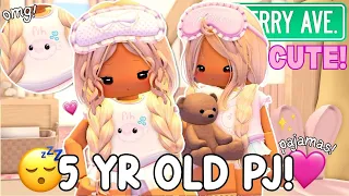 Cutest 5YR OLD GIRL SLEEP PAJAMAS & PJ SETS TUTORIAL For Berry Avenue!