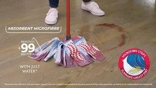 Vileda SuperTwist Mop 3-in-1 Cleaning Power for Sparkling Clean Floors