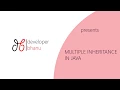 Multiple Inheritance in Java Intro to Interfaces