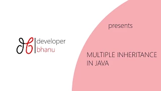 Multiple Inheritance in Java Intro to Interfaces