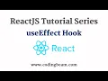 useEffect Hook React Tutorial Series Coding Beam