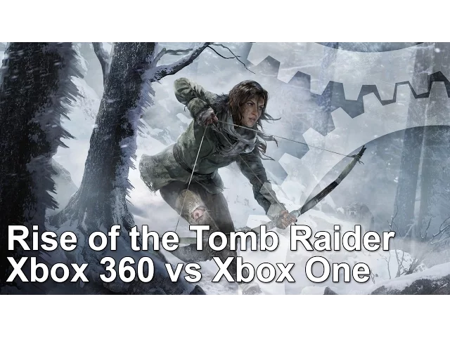 Rise of the Tomb Raider Xbox 360 vs Xbox One Frame-Rate Test