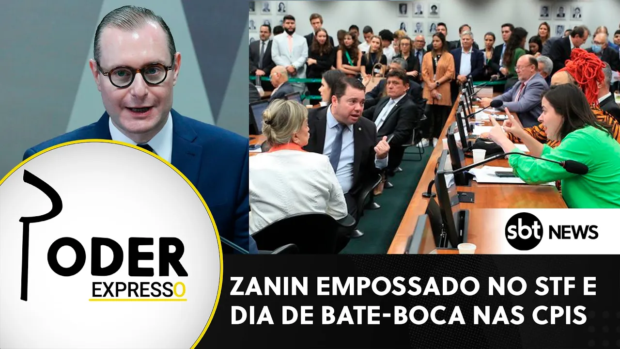 Zanin empossado no STF | dia de bate-boca nas CPIs e mais notícias