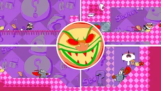 JOHN GUTTER And PIZZASCAPE - All Secrets In PIZZA TOWER