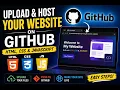 How to Publish a Website on GitHub Pages HTML CSS JavaScript