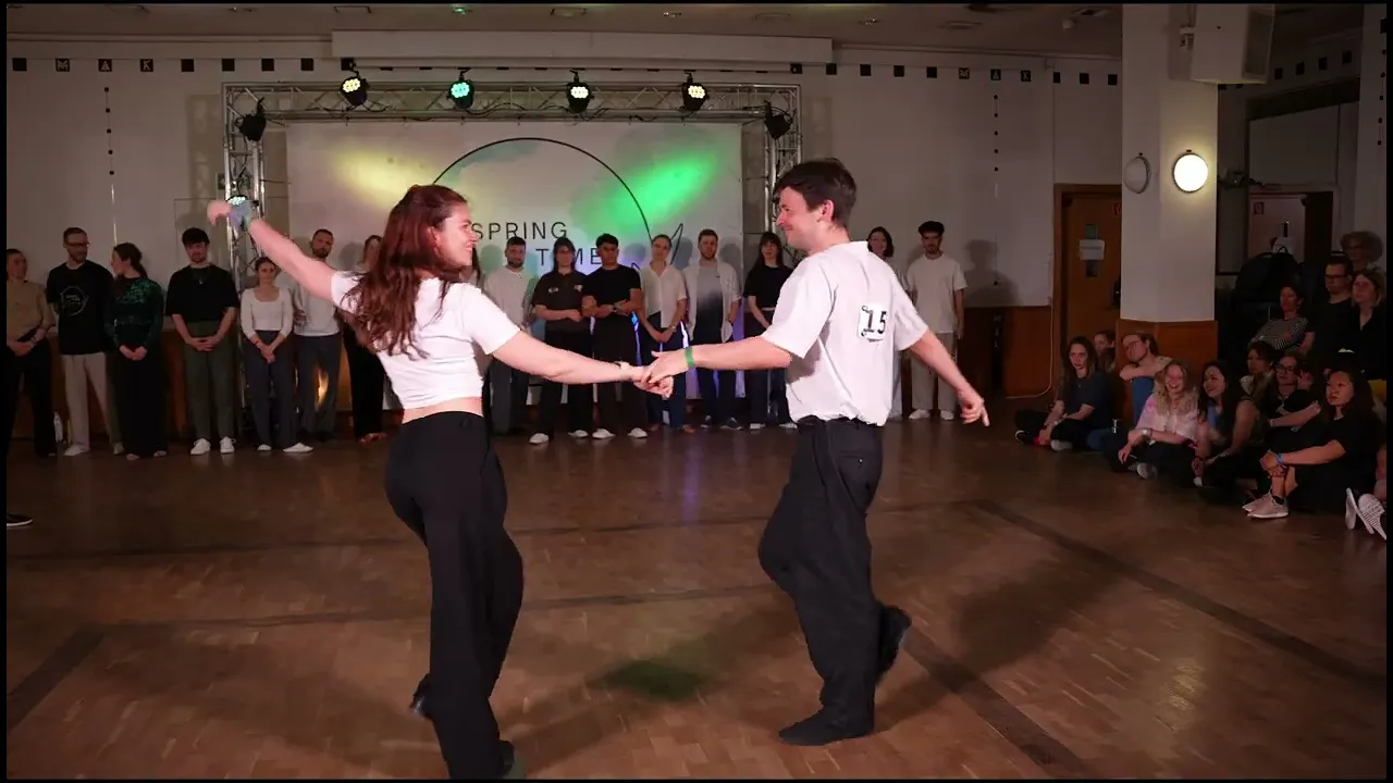 Adrien Guesnel & Luisa Wang - 5th place Intermediate/Advanced Strictly - Spring Time Swing 2026