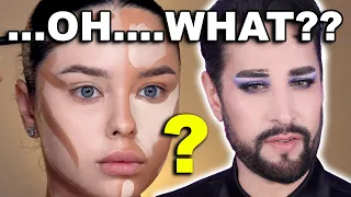This is getting out of hand 😩 PRO MUA Reacts to "hacks"