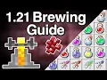 Ultimate Minecraft Brewing Guide Minecraft 1 21 New Potions in 1 21 How to Brew Every Potion