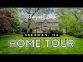 Riverfront Estate 200 Edgewater Drive Needham MA Luxury Home Tour