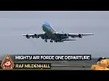 Download Lagu MIGHTY AIR FORCE ONE BOEING VC-25 TAKE OFF HIGHLY MODIFIED BIG IRON FORTRESS • USAF RAF MILDENHALL