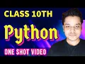 Python Class 10th CBSE One Shot Computer Applications Class 10