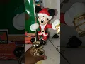 Mickey Unlimited Disney Mickey Mouse Lighted Animated Tree Topper 1995 Mr Christmas Works